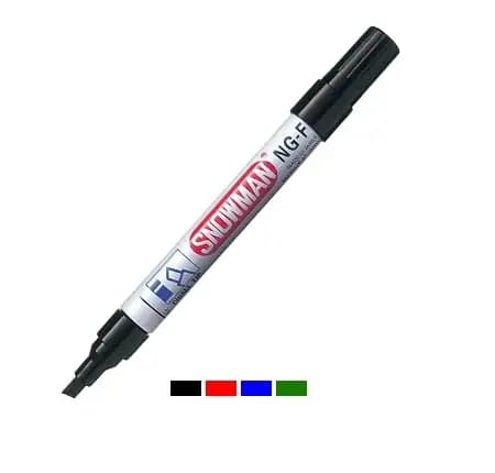 MARCADOR SNOWMAN NG-F PERMANENTE AZUL