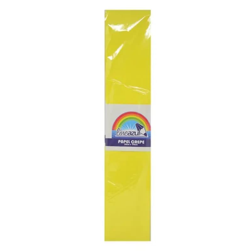 PLIEGO PAPEL CREPE AMARILLO