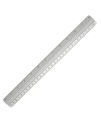 REGLA METALICA 30 CM