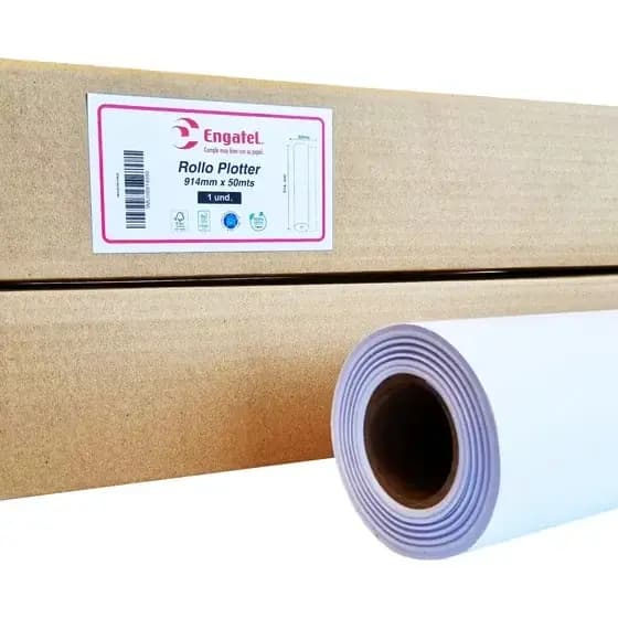 ROLLO PLOTTER 75GR 900X50MX50MM