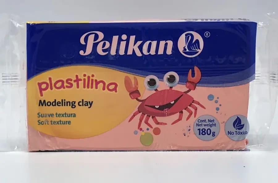 PLASTILINA PELIKAN BARRA PIEL 180GR