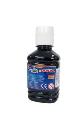 TEMPERA ESTILO 250ML NEGRA