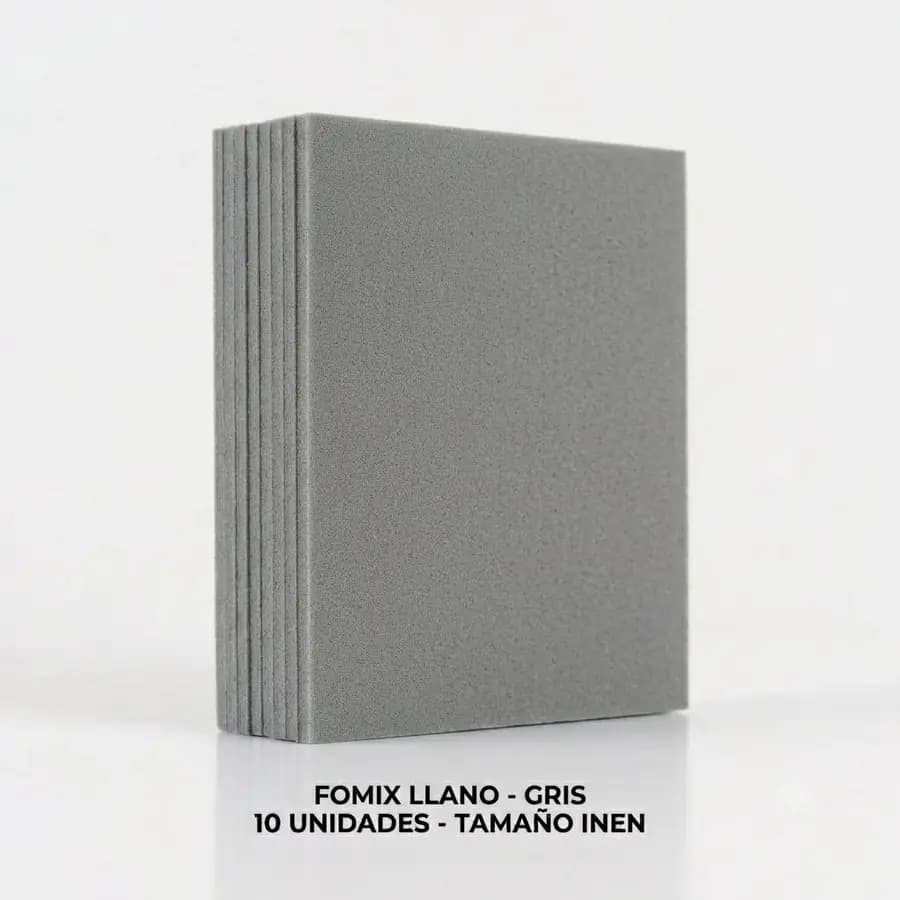 FOMIX X 10UN INEN LLANO GRIS