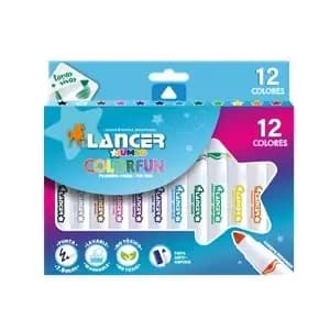 MARCADOR LANCER X 12COL JUMBO