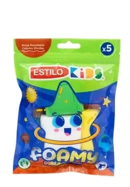 FOMIX MOLDEABLE ESTILO SURTIDO X 5COL 50GR