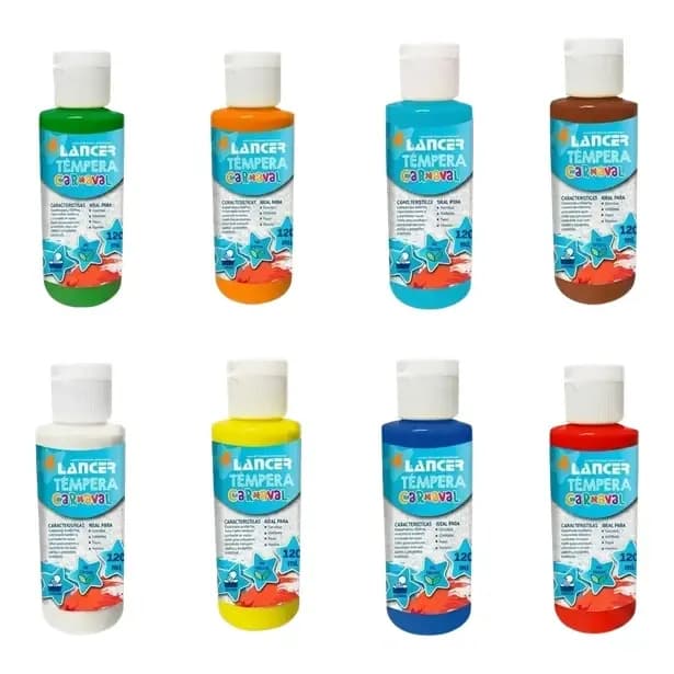 TEMPERA LANCER 250ML AZUL